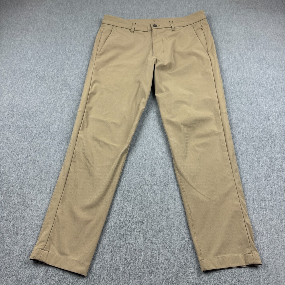 Lululemon Pants Mens 31 Brown Khaki Commission Classic‎ Chino Stretch LM5A70S